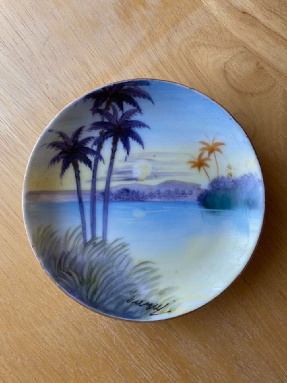 Made in Occupied Japan Vintage Plate